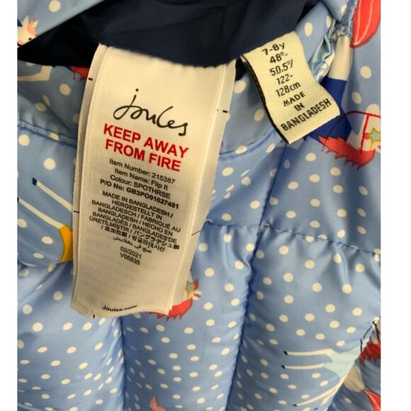 Joules Horse‎ Reversible Puffer vest - Picture 2 of 5